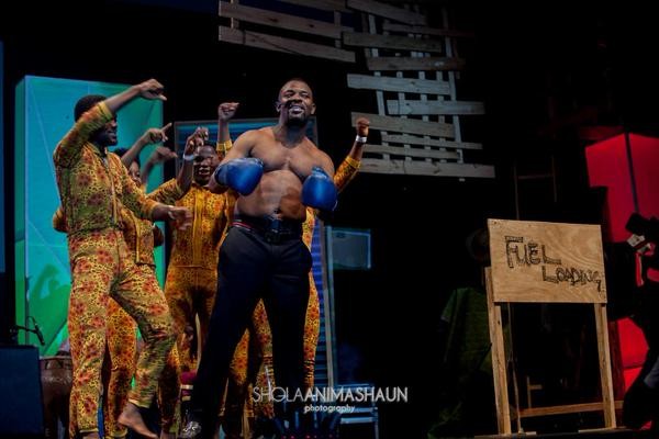 Yaw And Okey Bakassi Do A Pacquiao Mayweather Parody At Yaw Live On Stage