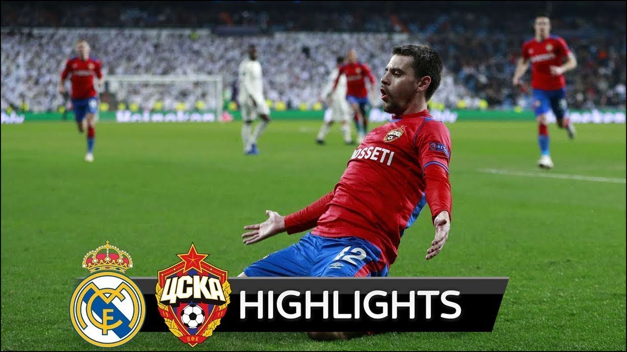 Real Madrid 0 - 3 CSKA Moscow (Dec-12-2018) Champions League Highlights