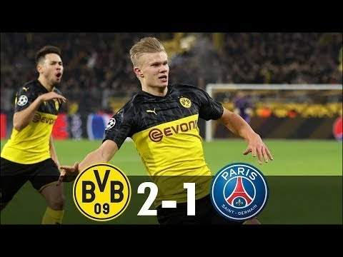 Dortmund 2 - 1 Paris SG (Feb-18-2020) UEFA Champions League Highlights