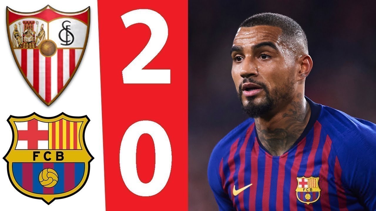 Sevilla 2 - 0 Barcelona (Jan-23-2019) Copa del Rey Highlights