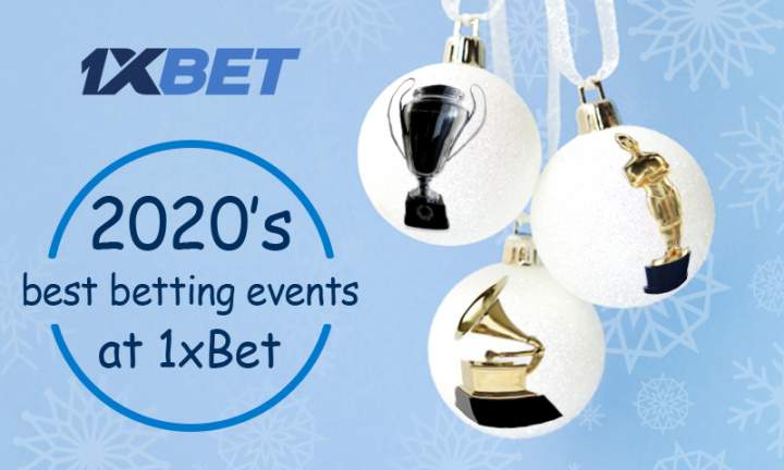 Profitable betting events at 1xBet in 2020