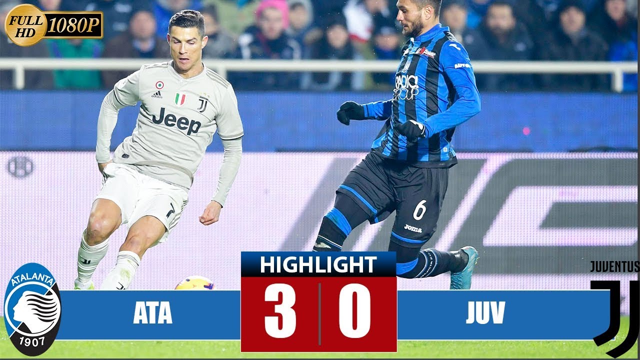 Atalanta 3 - 0 Juventus (Jan-30-2019) Coppa Italia Highlights