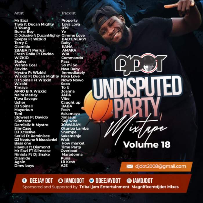 DJ Dot - Undisputed Party Mix (Vol. 18)