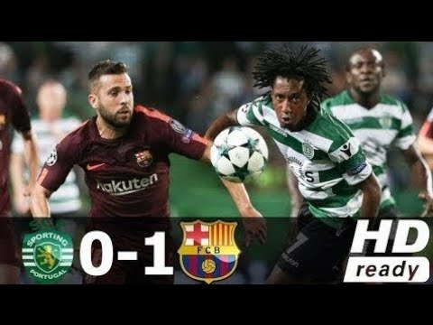 Sporting Lisbon 0 - 1 Barcelona (Sep-27-2017) Champions League Highlights