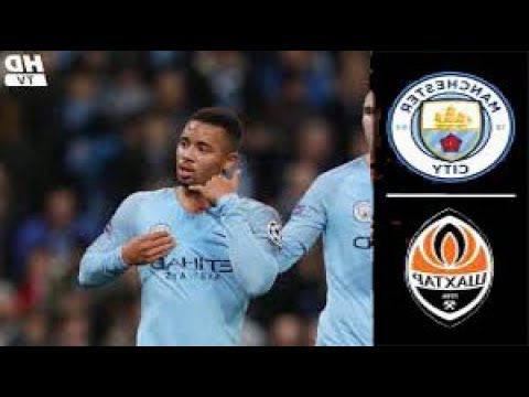 Manchester City 6 - 0 Shakhtar Donetsk (Nov-07-2018) Champions League Highlights