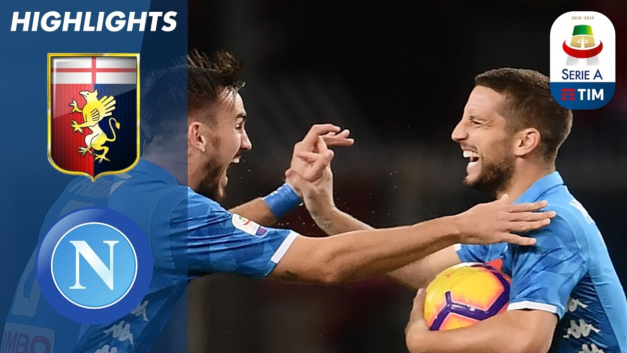 Genoa 1 - 2 Napoli (Nov-10-2018) Serie A Highlights