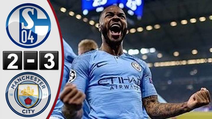 Schalke 2 - 3 Manchester City (Feb-20-2019) Champions League Highlights