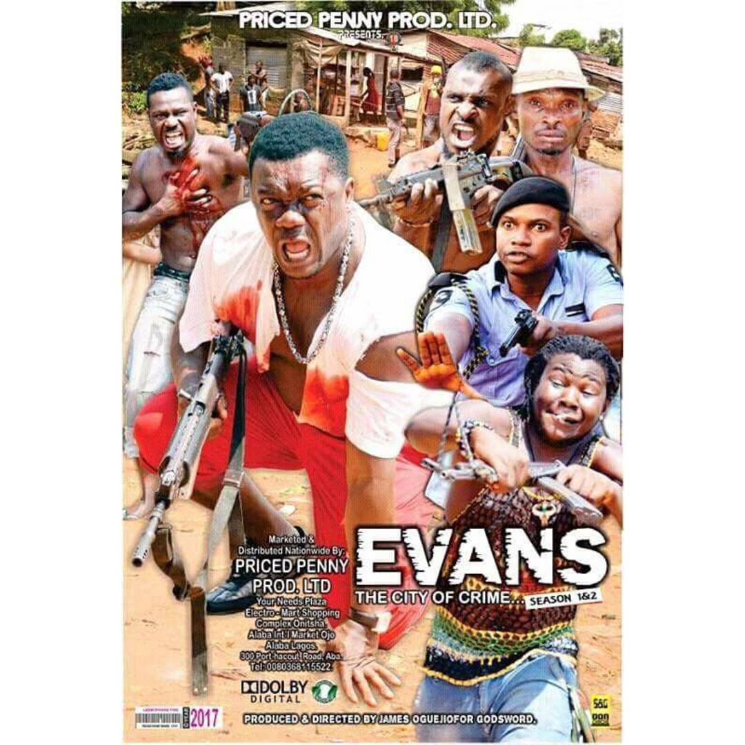 Nollywood is at it Again! 'Evans The City of Crime' Season 1&2 is Out