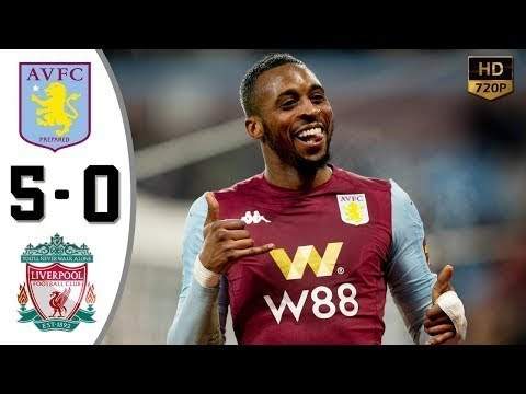 Aston Villa 5 - 0 Liverpool (Dec-17-2019) EFL Cup Highlights