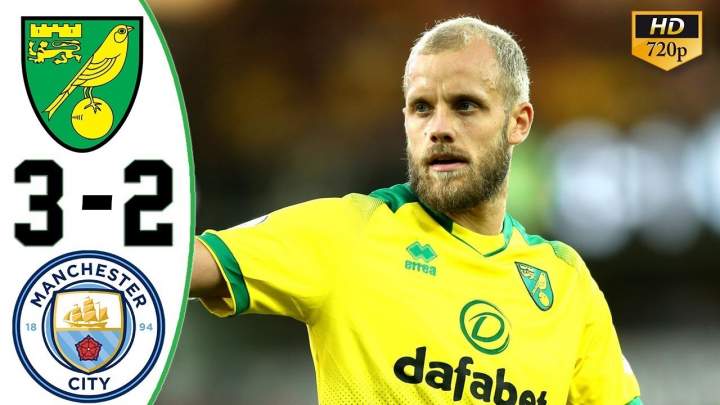 Norwich City 3 - 2 Man City (Sat-14-2019) Premier League Highlights