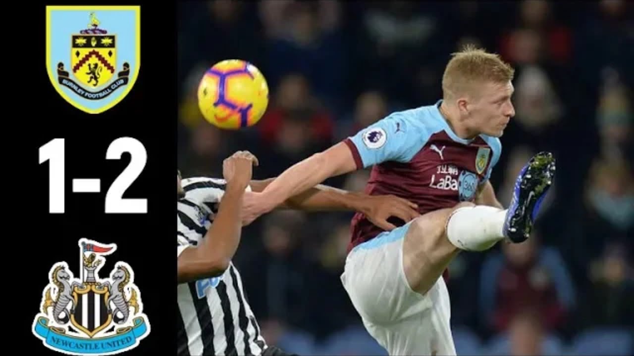 Burnley 1 - 2 Newcastle United (Nov-26-2018) Premier League Highlights