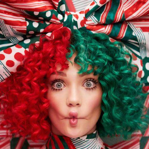 Sia unveils Cover art and Tracklist for "Everyday is Christmas" album
