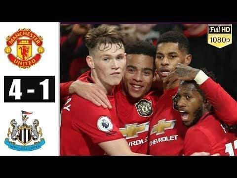 Manchester Utd 4 - 1 Newcastle (Dec-26-2019) Premier League Highlights