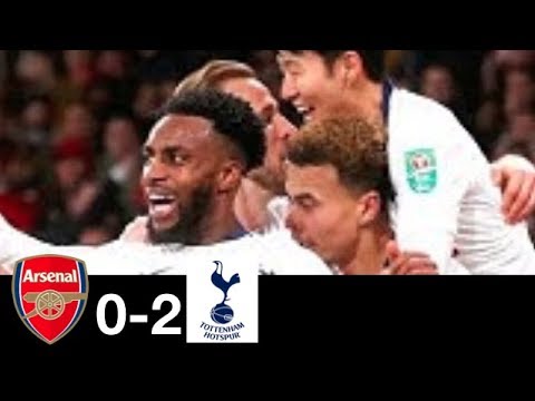 Arsenal 0 - 2 Tottenham Hotspur (Dec-19-2019) EFL Cup Highlights