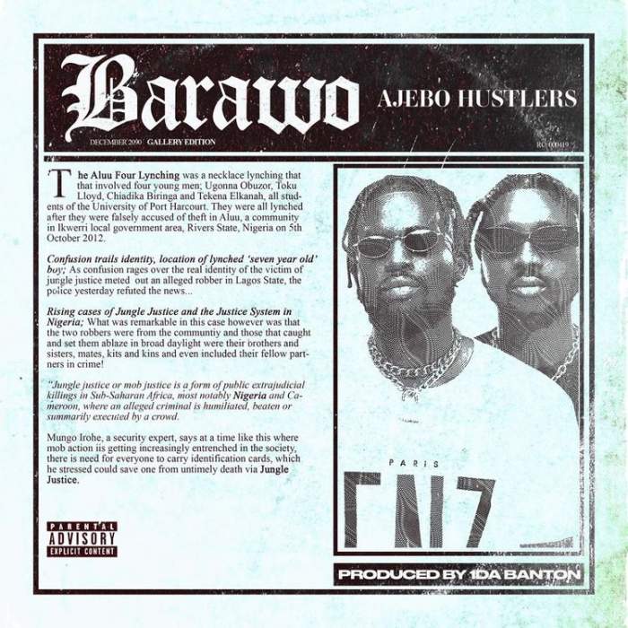 Ajebo Hustlers - Barawo