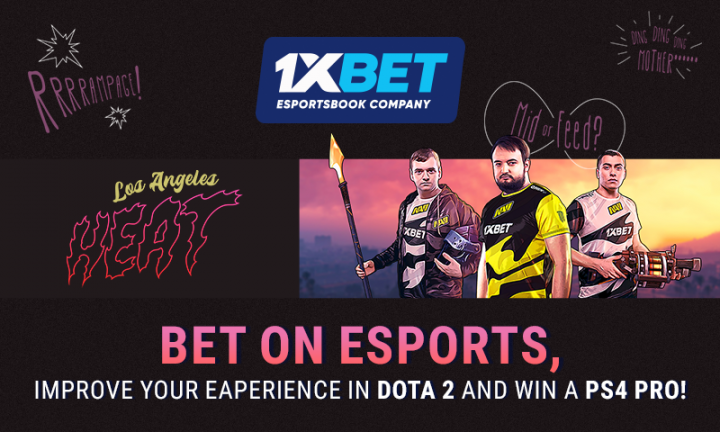 Win big with the Los Angeles Online Heat promotion at 1xBet