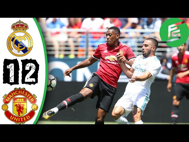 Real Madrid 1 - 1 (1 - 2 Pens) Manchester United (Jul-23-2017) Int'l Champions Cup Highlights