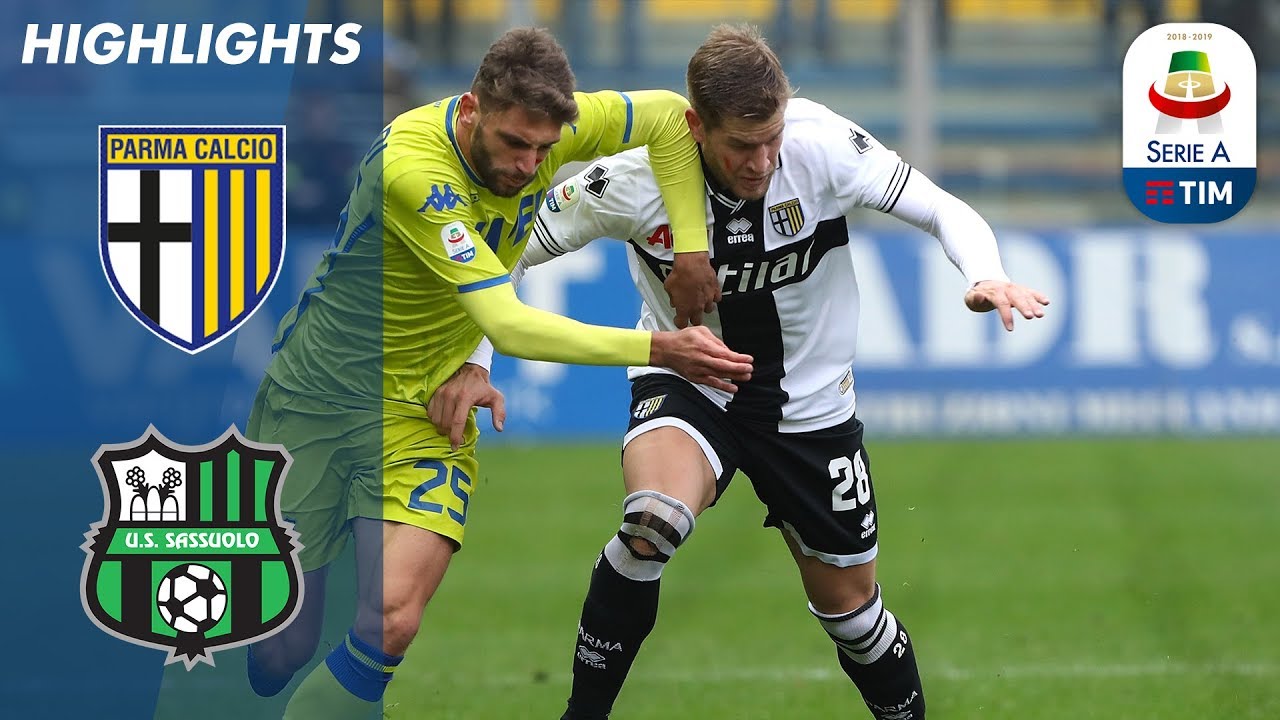 Parma 2 - 1 Sassuolo (Nov-25-2018) Serie A Highlights