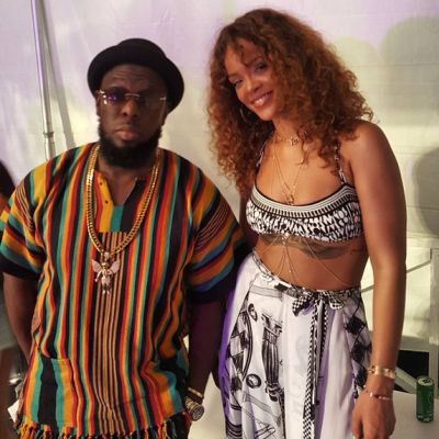 Rihanna Grooves To Timaya's "Bum Bum" Song In Barbados