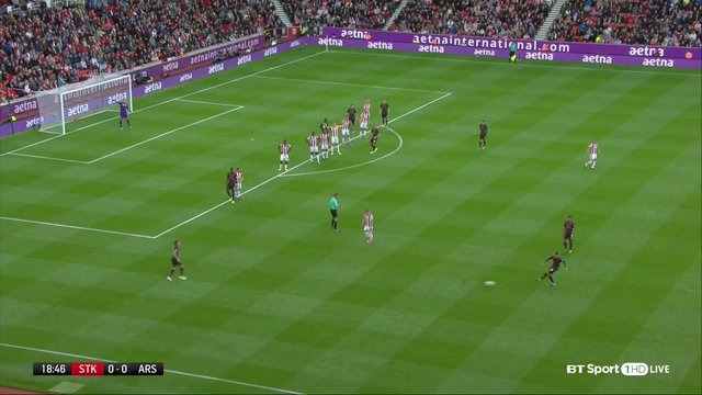 Stoke City 1 - 0 Arsenal (Aug-19-2017) Premier League Highlights