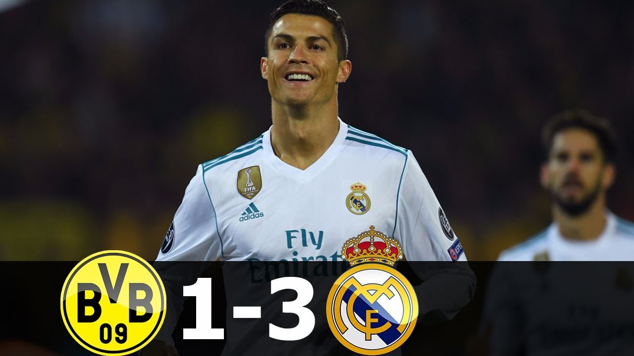 Borussia Dortmund 1 - 3 Real Madrid (Sep-26-2017) Champions League Highlights