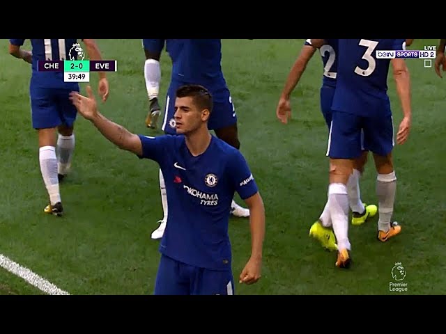 Chelsea 2 - 0 Everton (Aug-27-2017) Premier League Highlights