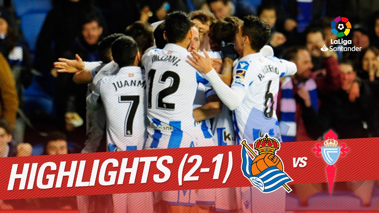 Real Sociedad 2 - 1 Celta (Nov-26-2018) La Liga Highlights