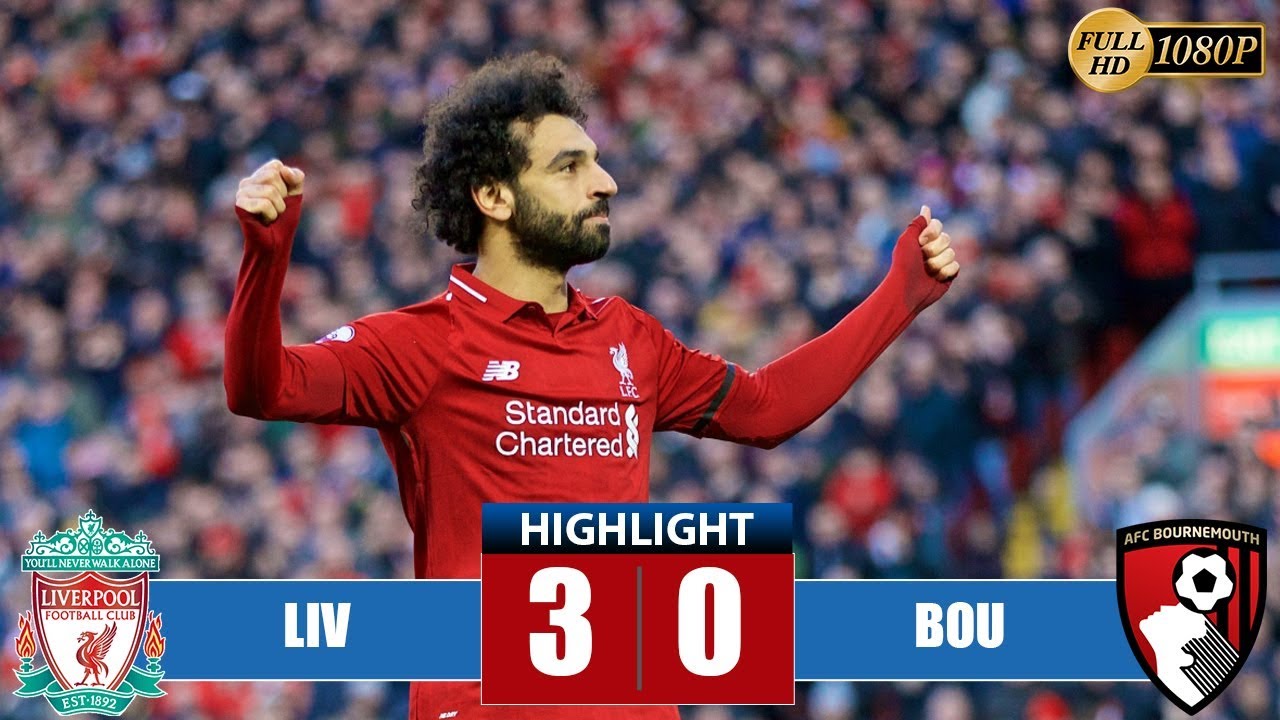 Liverpool 3 - 0 Bournemouth (Feb-09-2019) Premier League Highlights