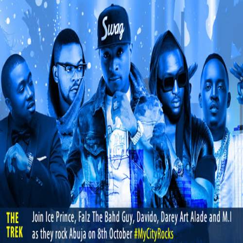 Star Music Trek - #MyCityRocks (feat. 2Baba, Falz & Sound Sultan)