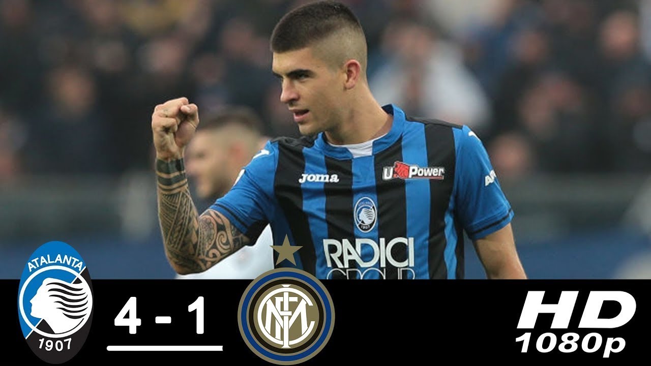 Atalanta 4 - 1 Inter (Nov-11-2018) Serie A Highlights