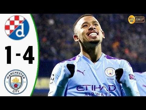 D. Zagreb 1 - 4 Manchester City (Dec-11-2019)  UEFA Champions League Highlights