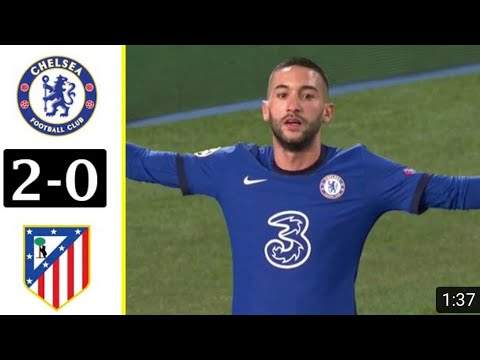 Chelsea 2 - 0 Atl. Madrid (Mar-17-2021) UEFA Champions League Highlights