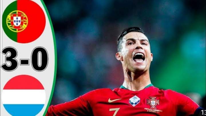 Portugal 3 - 0 Luxembourg (Oct-12-2019) Euro Qualifiers Highlights