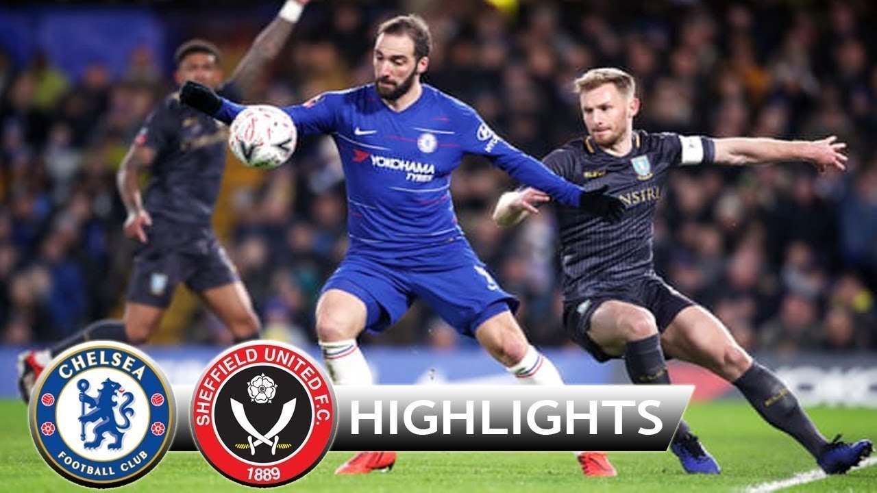 Chelsea 3 - 0 Sheffield Wednesday (Jan-27-2019) FA Cup Highlights