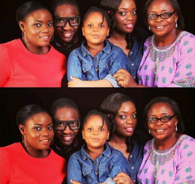 Meet Big Brother Naija Housemate, Bisola's 8 Year Old Daughter And Her Father