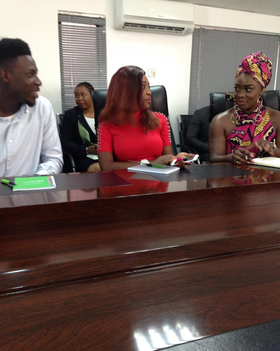 #BBNaija: How Heritage Bank Hosted The Evicted Housemates Yesterday (Photos)
