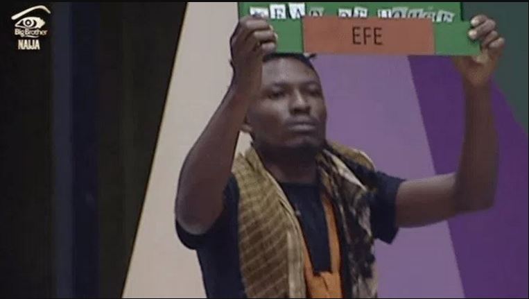 #BBNaija: See How Nigerians Reacted After Efe Won Ultimate Head Of House