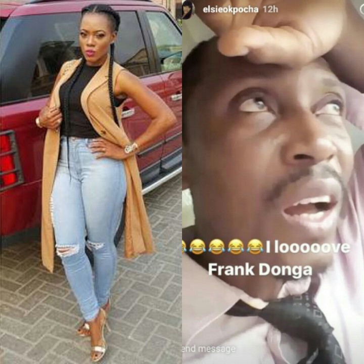 Basketmouth Wife' Elsie Okpocha Reveals Love For Frank Donga [Photo]