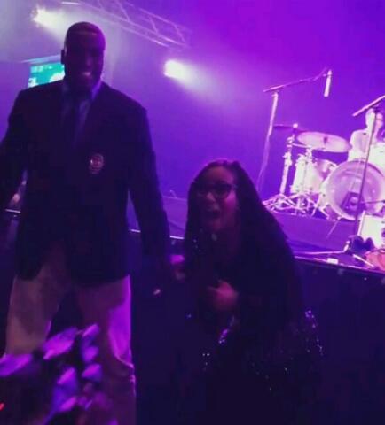 Wawuu!!! See What This Excited Male Bouncer Did To Singer Asa On Stage Last Night [Watch Video]