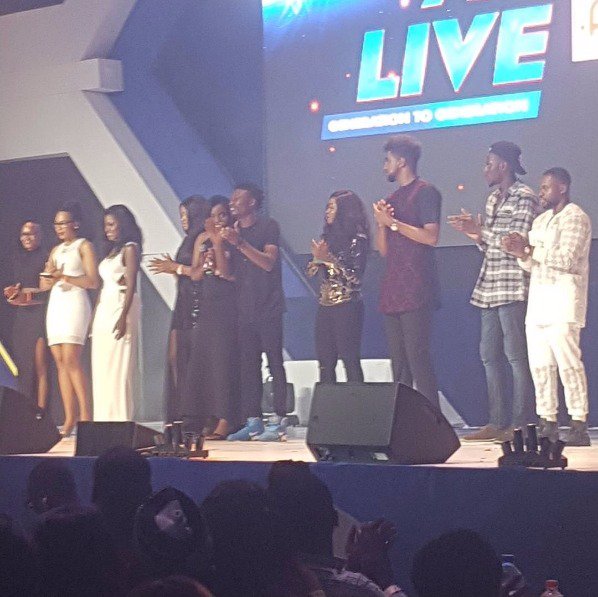 See Stunning Photos Of #BBNaija Housemates At AY Live