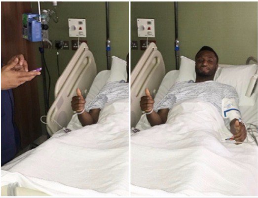Mikel Obi Undergoes Successful Surgery [See Photo]