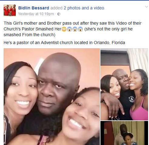 Pastor Caught On Camera 'Enjoying Himself' With His Female Church Members (Photos)