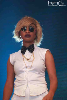 Pictures of Wizkid, Tonto Dike, Iyanya and More performing at The AY Show