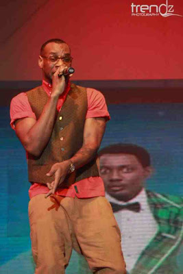 Pictures of Wizkid, Tonto Dike, Iyanya and More performing at The AY Show