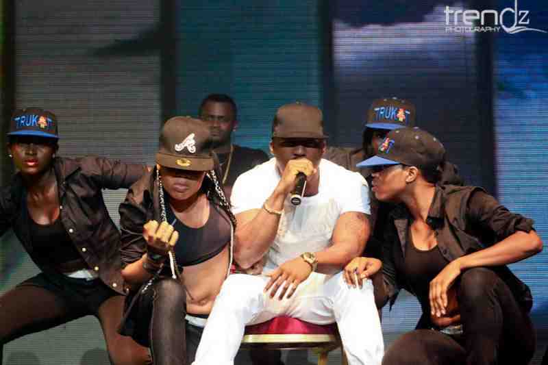 Pictures of Wizkid, Tonto Dike, Iyanya and More performing at The AY Show