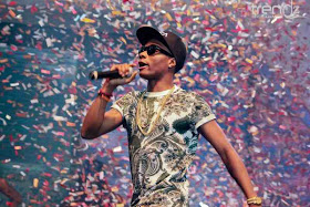 Pictures of Wizkid, Tonto Dike, Iyanya and More performing at The AY Show