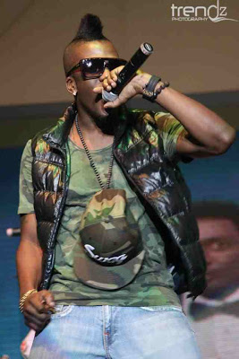 Pictures of Wizkid, Tonto Dike, Iyanya and More performing at The AY Show