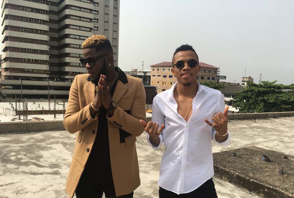 See BTS Photos Of Skales and Tekno's New Video