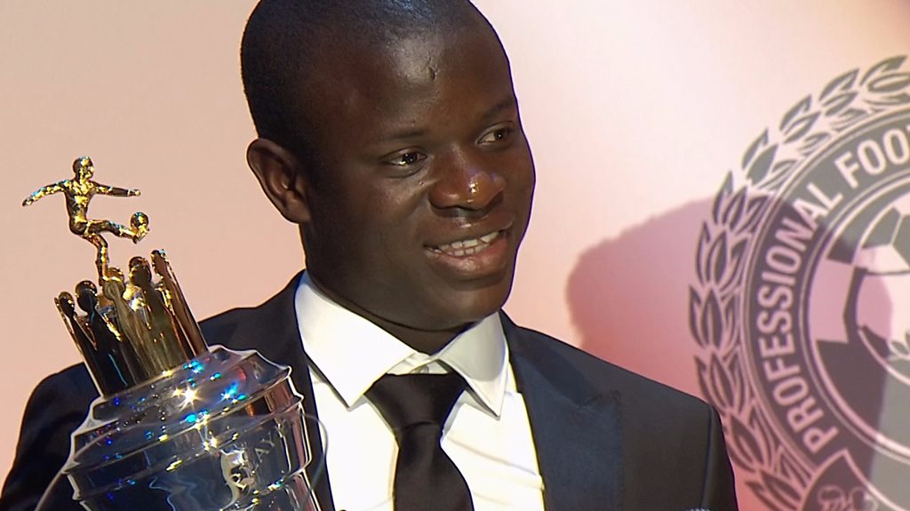 Chelsea's N'Golo Kante wins 2016-17 PFA Player of The Year