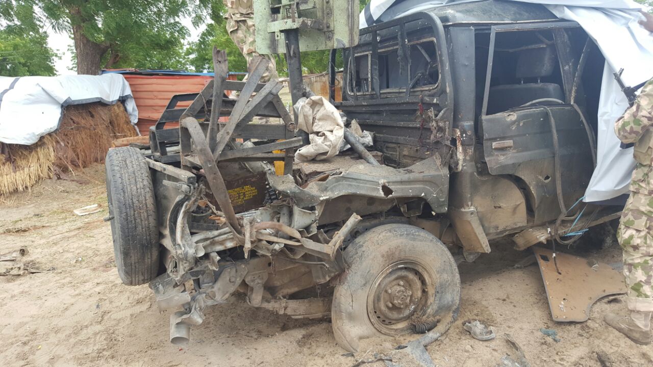 Army loses two soldiers, kill 16 Boko Haram fighters in gun battle [PHOTOS]